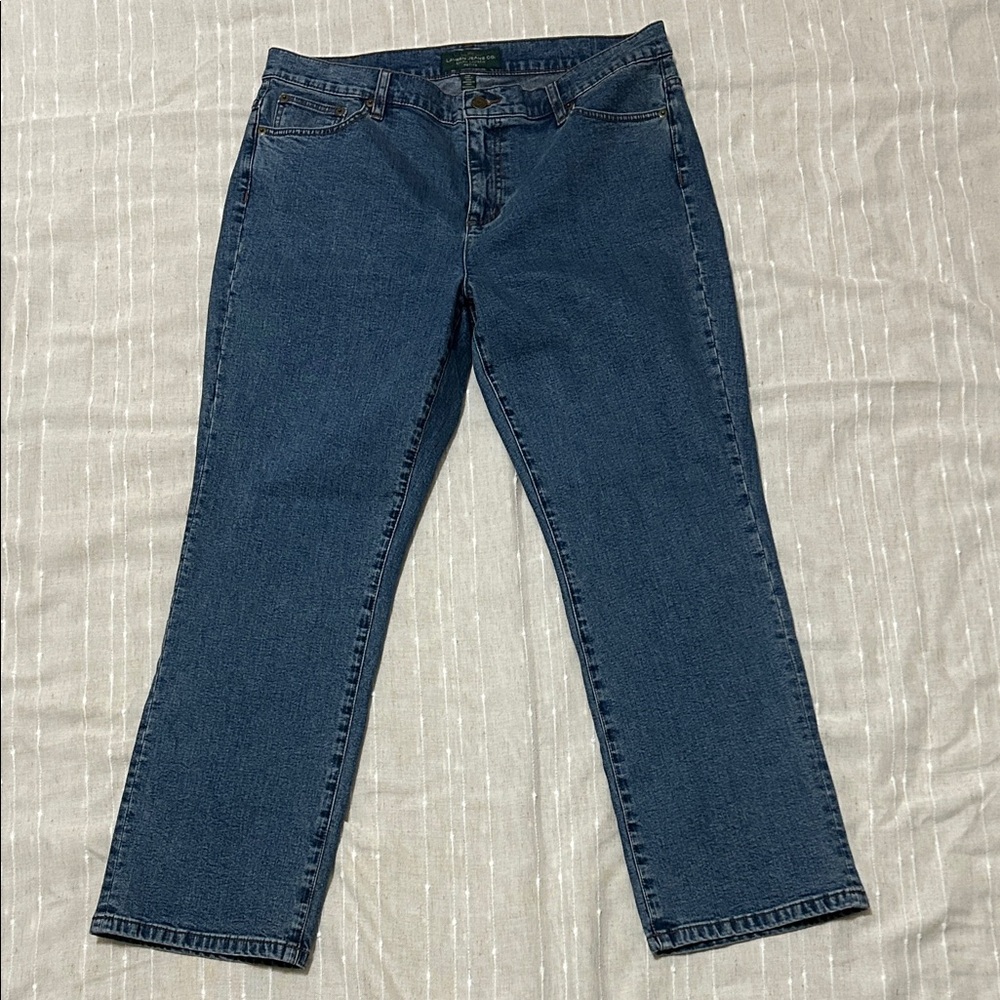 Ralph Lauren Women's Straight Blue Jeans